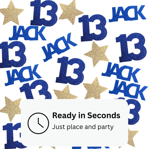 13th birthday party confetti ready to use in seconds for festive decorating